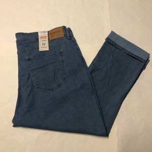 Capri Jeans Mid Rise Signature Levi Strauss Womens 18